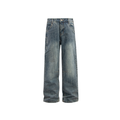 Steel Blue Baggy Jeans