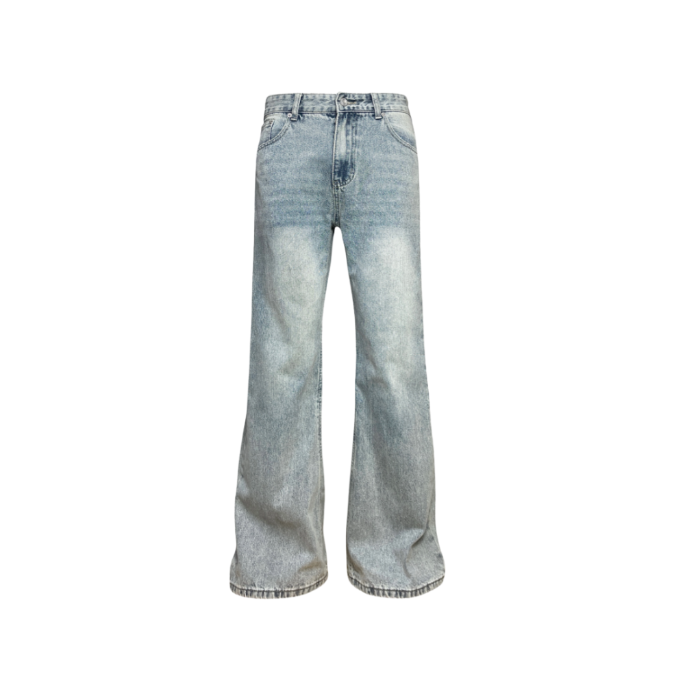 Polar Blue Flared Jeans