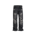 Destroyed Black Jeans